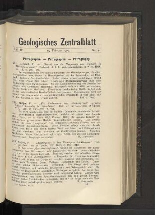 15. Februar 1909. No. 4.