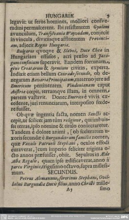 Secundus