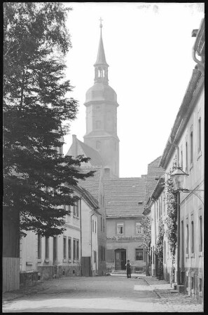 Mügeln. Promenadenstraße