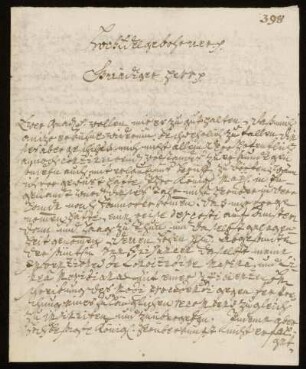 Brief von Johann Conrad Holzhey an Johann Friedrich von Uffenbach. Ulm, 28.8.1722