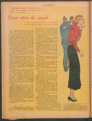 Doce años de cárcel : Novela corta por Héctor Ricardoni