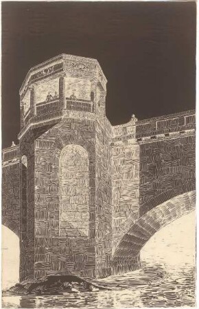 Fischer, Theodor; Trier; Brücke - Perspektive