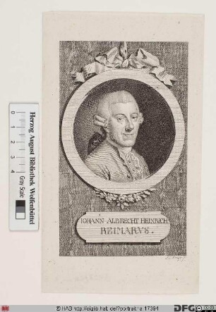 Bildnis Johann Albert Heinrich Reimarus