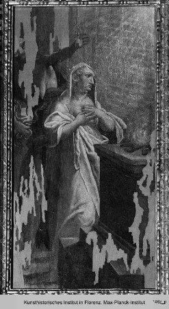 Allegorie von Florenz anlässlich des Sieges bei Scannagallo : Allegorie des Glaubens