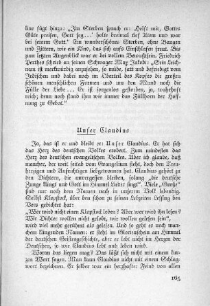 Unser Claudius
