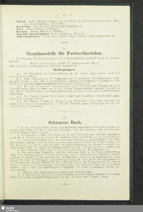 VII. Schwarzes Buch