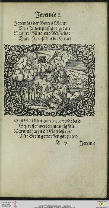 Jeremie I-XXXVIII