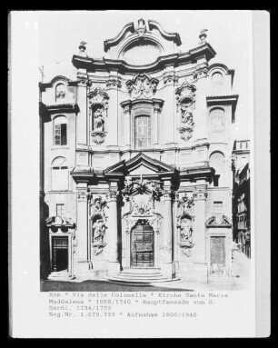 Santa Maria Maddalena — Fassade