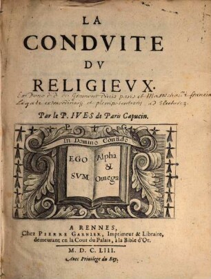 La Conduite du Religieux