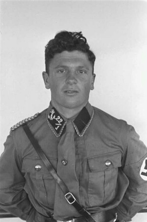 Zweiter Weltkrieg. Porträt eines Angehörigen der deutschen Wehrmacht