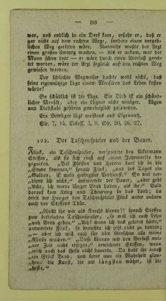 122. Der Taschenspieler und der Bauer