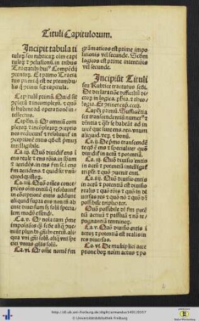 Tituli capitulorum.