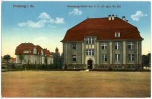 Freiberg. Kasernengebäude des Königlich Sächsischen Infanterie-Regiments Nr. 182