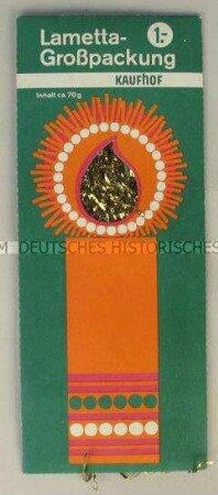 Packung mit Lametta