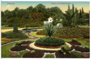Dresden. Anlagen im Großen Garten