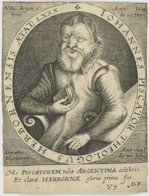 Bildnis des Iohannes Piscator