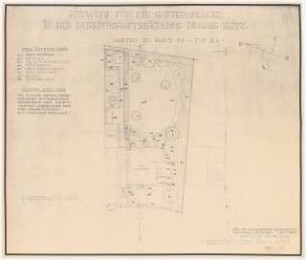 Gartenanlage Brabag-Siedlung, Zeitz: Hausgarten zu Haus 81, Typ 2a: Grundriss 1:100