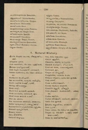 298-303, 8. Natural history