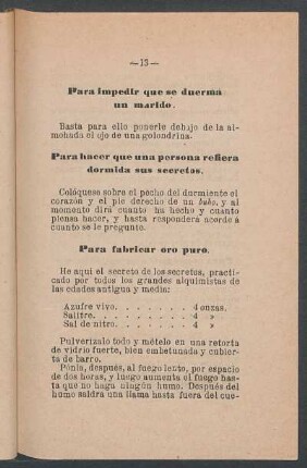 Para impedir que se duerma un marido