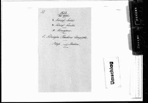 Reise nach Italien (1838)