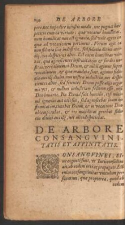 De Arbore Consanguinitatis Et Affinitatis.