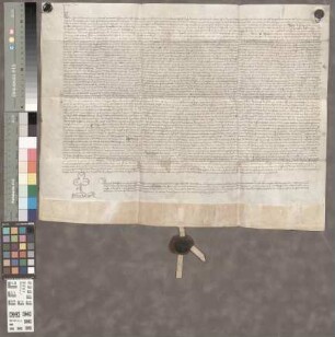 Eich: Abrede zwischen Pfalzgraf Ludwig bei Rhein Kurfürst und dem St. Paulsstift zu Worms wegen der Gemeinschaft Eich