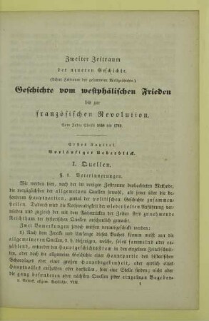 Geschichte vom westphälischen Frieden bis zur französischen Revolution