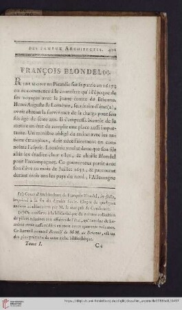François Blondel