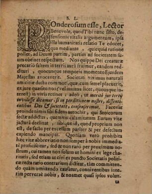 Ablationem. Rei Alienae. In. Casu Necessitatis Praeside. Joh. Georg. Simone. D Defendet Nicolaus. Schmalhorst Bielf. Westph. Autor Ienae. Die. XXX. Septembr. A. C.M.DC.LXXV