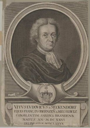 Bildnis des Vitvs Lvdovicvs a Seckendorf