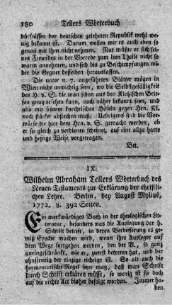 Ueber das von dem Hrn. Prof. Hausen entworfene Leben des Hrn. Geh. R. Klotz.