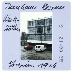 Dessau, Bauhaus : Werkstattgebäude