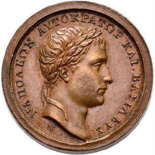 Medaille auf den Tod Napoleons 1821