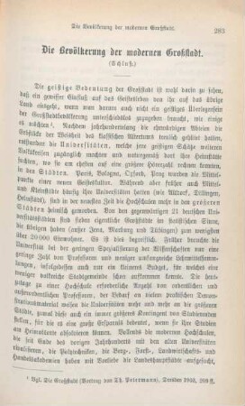 283-299 Die Bevölkerung der modernen Großstadt : Schluß
