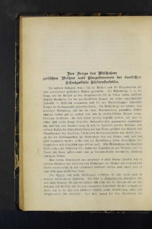 Zur Frage der Mischehen zwischen Weißen und Eingeborenen im deutschen Schutzgebiet Südwestafrika.