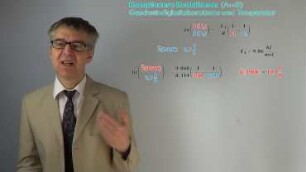Einfluss der Temperatur auf Thermodynamik und Kinetik einer Gleichgewichtsreaktion: Übungsaufgabe 38