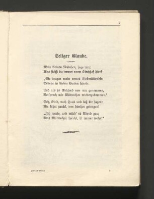 Seliger Glaube