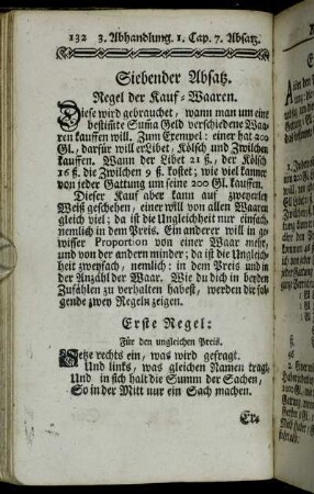 Siebender Absatz. - Eylfter Absatz.