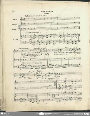 No. 19 Gebet: "Éternel Dieu sauveur / Ewiger Schützender Gott"