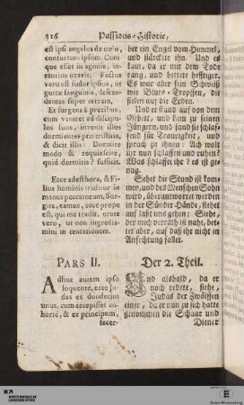 Passions-Historie. Zweyter Theil.