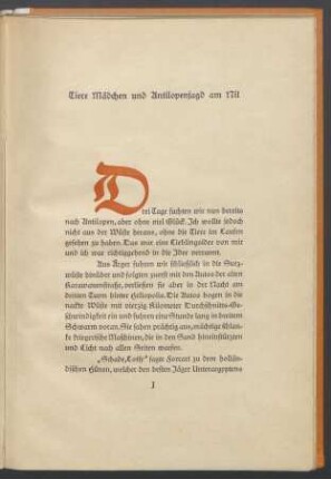 Tiere Mädchen und Antilopenjagd am Nil