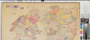 Sendenhorst (Sendenhorst), Flurbereinigung Sendenhorst, Besitzstandskarte (neuer Bestand)