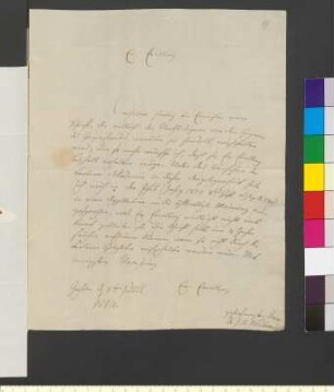 Brief von Wilbrand, Johann Bernhard an Goethe, Johann Wolfgang von