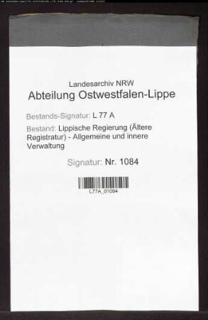 Übertragung des aufgeteilten Gutes Rothensiek in das Hypothekenbuch des Amtes Horn