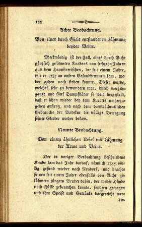 Neunte Beobachtung.