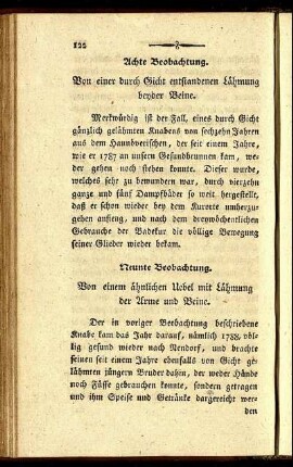 Neunte Beobachtung.
