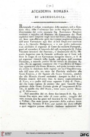 Accademia romana di archeologia