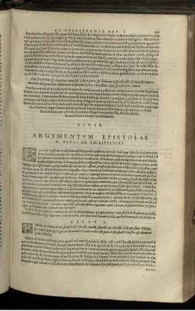 Argumentum Epistolae D. Pauli Ad Philippenses