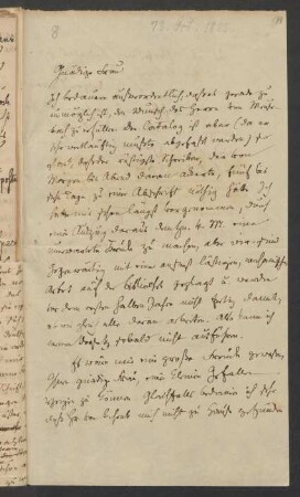 Brief an Ernestine von Meusebach : 23.10.1825