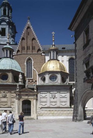 Katholische Kirche Sankt Stanislaus und Wenzel, Sigismundkapelle, Krakau, Polen